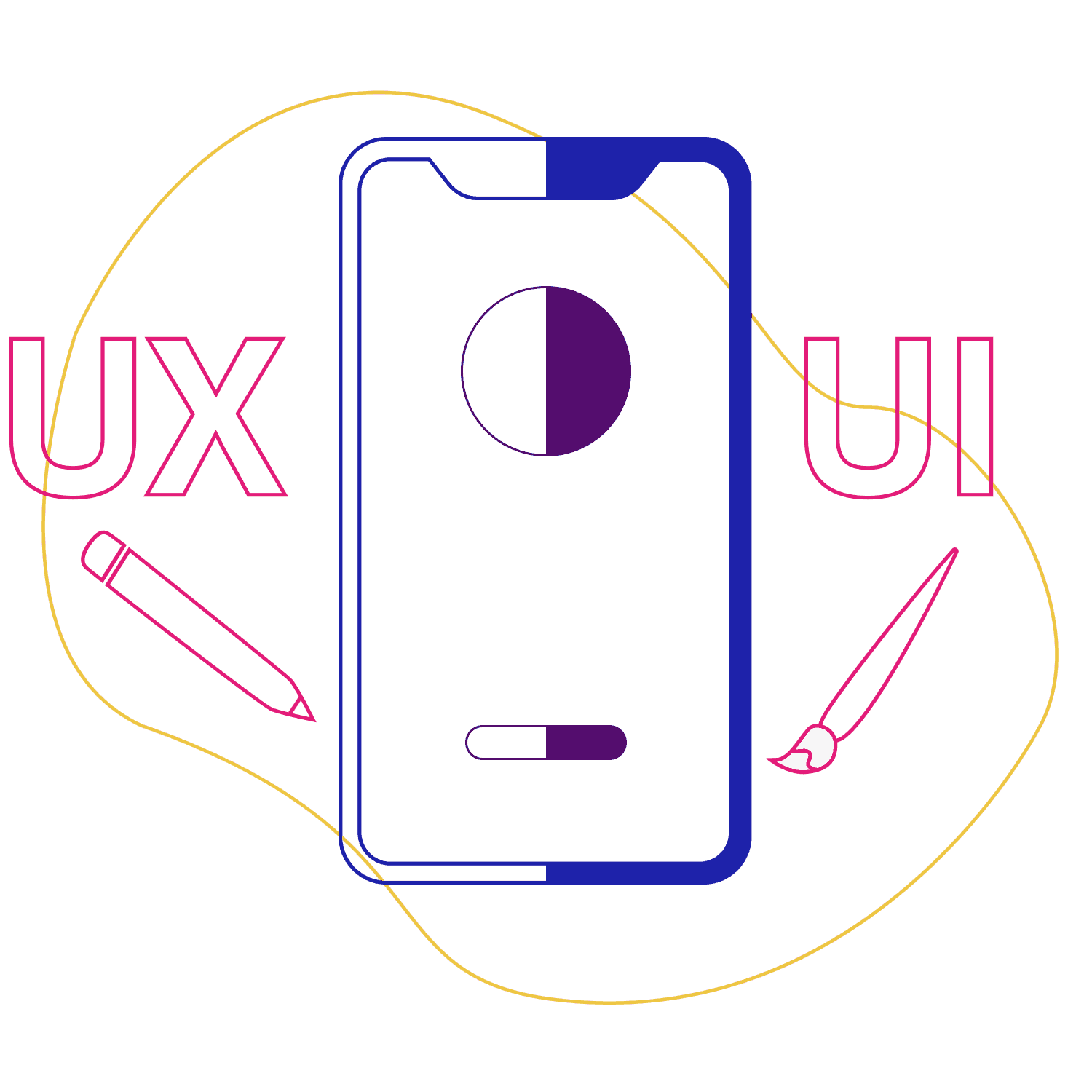 UI/UX Design illustration