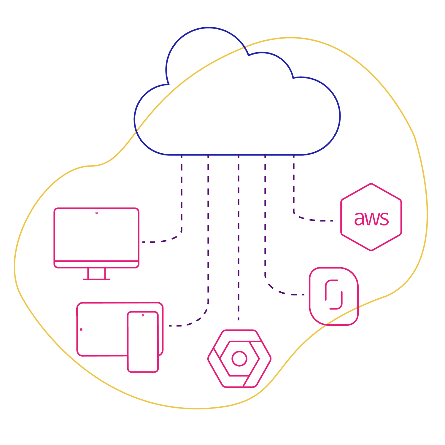 Cloud Computing illustration